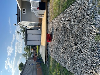 Exterior deck — overall